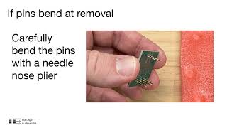 Discrete Op amp removal and installation [upl. by Gustaf]