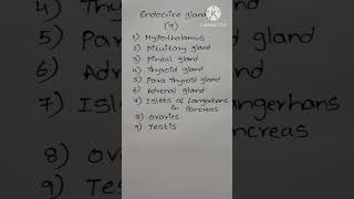 Endocrine system Endocrine glands [upl. by Mode]