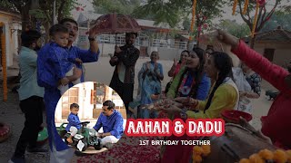 AAHAN amp DADUS 1st Birthday Together ❤️  Kalja no katko [upl. by Janis]