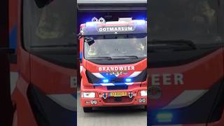 Brandweer Ootmarsum met spoed naar een assistentie ambulance in Agelo  brandweer 112 [upl. by Ciro]