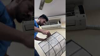 AC Filter Cleaning Mini Vlog Part 3  MDisCrazY [upl. by Eylhsa]