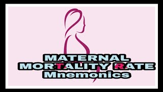 Maternal Mortality rate  Mnemonics  Maternal mortality ratio  Causes of Maternal Mortality [upl. by Johnathan467]