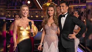 Julianne Hough Reacts to Anna Delveys Iconic DWTS Exit Interview [upl. by Hokanson]