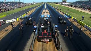 Hunter Green James Stevens Top Alcohol Dragster Qualifying Rnd 3 38th annual Texas FallNationals [upl. by Germin]