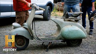 American Pickers The GODFATHER of Vespa Has Some Rare Picks Season 24 [upl. by Haney]