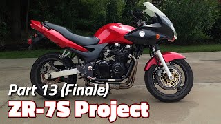 Selling the Bike Finale  ZR7S Project Part 13 [upl. by Odyssey968]