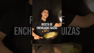 RECETA DE ENCHILADAS SUIZAS 🤤🧀 [upl. by Aitercal]