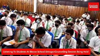 Listening To Students At Biscoe School SrinagarCounselling Session Being Held [upl. by Sharline242]