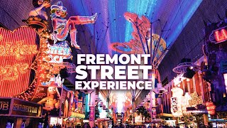 Fremont Street Experience  Things To Do In Las Vegas [upl. by Gilbye]