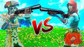 FORTNITE ITA  STEF VS PHERE DA INVISIBILI NUOVO BUG [upl. by Roehm]