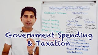 Y1 28 Government Spending and Taxation  Types and Reasons [upl. by Stiruc]