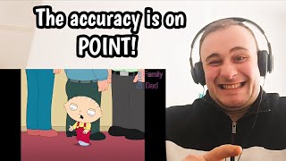 Rob Reacts Family Guy Cutaways Season 6 Part 2 trynottolaugh [upl. by Annanhoj]