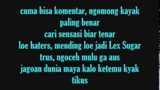 ECKO SHOW Feat Young lex  Bodo Amat  With Lyrics [upl. by Teplica]