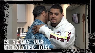 21 yo Herniated Disc Chiropractic amp Surgery [upl. by Mikey]