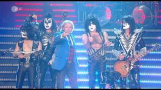 KISS live at quotWetten dassquot on February 27th 2010 quotI Was Made For Lovin Youquot amp quotSay Yeahquot HQ [upl. by Ahtnama]