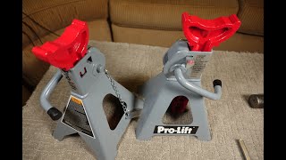 Review of the Pro Lift Jack Stands [upl. by Cosette]