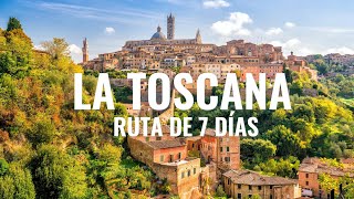 RUTA POR LA TOSCANA EN 7 DÍAS 🇮🇹 Descubre FLORENCIA PISA SIENA y otros lugares increíbles [upl. by Namas]