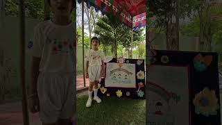 Darshitha1st grade Childrens day speech [upl. by Annazor]