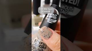 This nail polish is cookies amp cream scented 👀 nailpolish uglynailpolish [upl. by Caras]