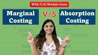 Marginal Costing  Cost Accounting Techniques  Cost Accounting  CMA Inter [upl. by Cuthbert]