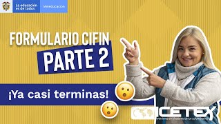 ¿Cómo completar el pago CIFIN con ICETEX  PARTE 2 de 2 [upl. by Ater962]