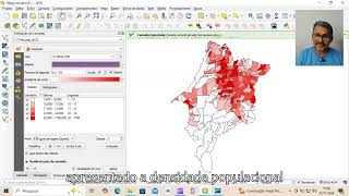 Criando mapas temáticos parte 1  Simbologia gradual [upl. by Olethea318]