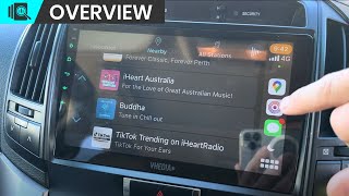 Using Radio App AM FM DAB on CarPlay amp Android Auto  Vhedia Head Unit [upl. by Redd938]