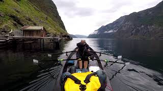 Whaleboat C23 adventure rowboat in Norway [upl. by Inami]