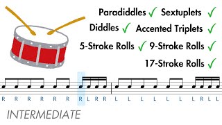 10Minute Snare Drum Warm Up 2 🥁 [upl. by Acina]