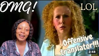 CATHERINE TATE The offensive translator  So hilarious 😂 [upl. by Shaughn]