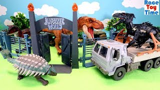 Jurassic World Toys Collection Unboxing Review  Mega Roar Blue Dinosaur Figure [upl. by Lardner178]