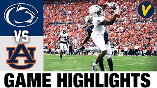 22 Penn State vs Auburn  2022 College Football Highlights [upl. by Akedijn]