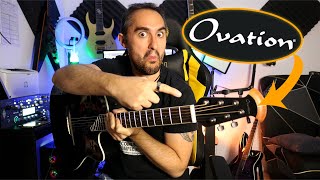 Ovation Pro Series Standard Elite Review 🎸 Guitarra Electro Acústica BRUTAL [upl. by Oneg96]