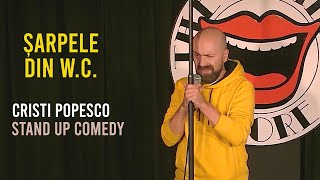 Cristi Popesco  Sarpele din WC  Stand up comedy [upl. by Nesto966]