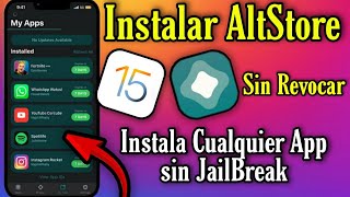 TURORIAL Como Instalar AltStore en iOS Facil y RApido LEGAL [upl. by Tiffani]