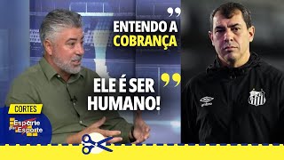 GALLO RESPONDE SOBRE ESTILO DE JOGO DO SANTOS DE CARILLE EM 2024  CORTES EPE [upl. by Ardnal517]