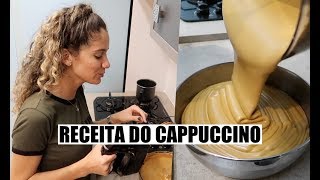 COMO FAZER CAPPUCCINO SÓ COM 3 INGREDIENTES [upl. by Lewanna744]