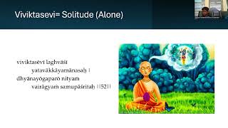 Contemplation Bhagavad Gita Chapter 18 Verse 52 [upl. by Adrian]