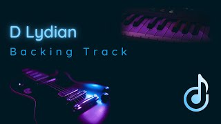 D Lydian  Guitar Backing Track [upl. by Ebba]