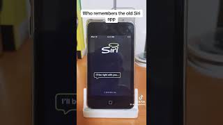 The very old Siri app [upl. by Aicyla27]