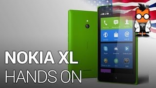 Nokia XL  5quot Android Smartphone by Nokia Hands On [upl. by Harvey]