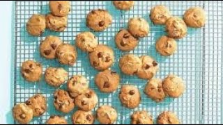 FiveIngredient Chocolate🍫Chip🍪Cookies [upl. by Twitt748]