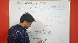 microeconomics chapter 6 Price Elasticity of demand Numerical portion part 1 [upl. by Nylimaj356]