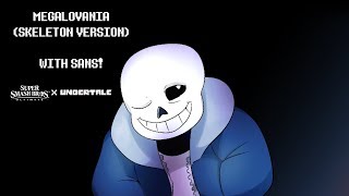 MEGALOVANIA Skeleton Version WITH SANS  Super Smash Bros UltimateUNDERTALE Cover [upl. by German]