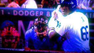 Yasiel Puig home run call by Vin Scully [upl. by Rebmac]