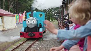 Puffing Billys Day out with Thomas [upl. by Nyrhtakyram]