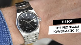 REVIEW The New Tissot PRX Powermatic 80 35mm Collection Is Finally Here [upl. by Alderman92]