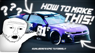 How to make a Paint Scheme for BBR [upl. by Kenta]