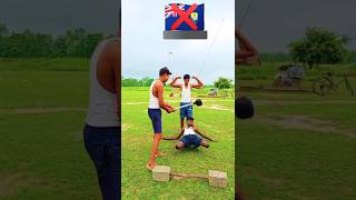 KON ZAYADA POWERFUL HAI 💪💯😱shorts youtubeshorts indianarmy army explore motivation stunt [upl. by Brelje]