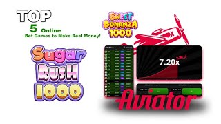 Top 5 Online Bet Games to Make Real Money [upl. by Ardnekat]